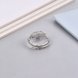 Wholesale Cheap Retro Vintage opening adjustment small ring open feather ring VGR052 0 small