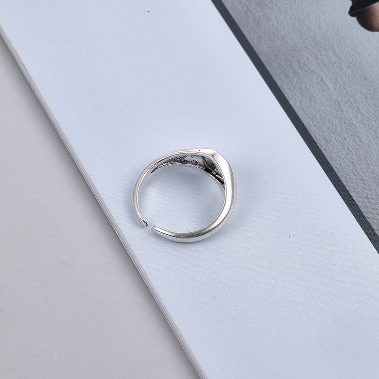 Wholesale Cheap Retro opening adjustment small ring smile ring VGR055 0