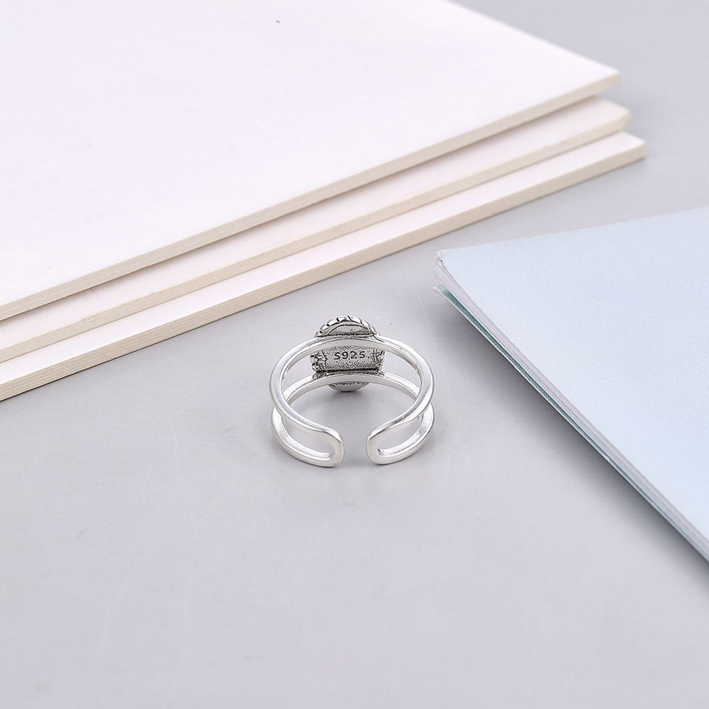 Wholesale Cheap Neutral retro simple pop ring from china VGR061 1