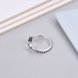 Wholesale Cheap Smiling heart-shaped star moon lovely little ring VGR072 0 small
