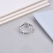 Wholesale Cheap Small woven smile ring with adjustable opening VGR077 0 small