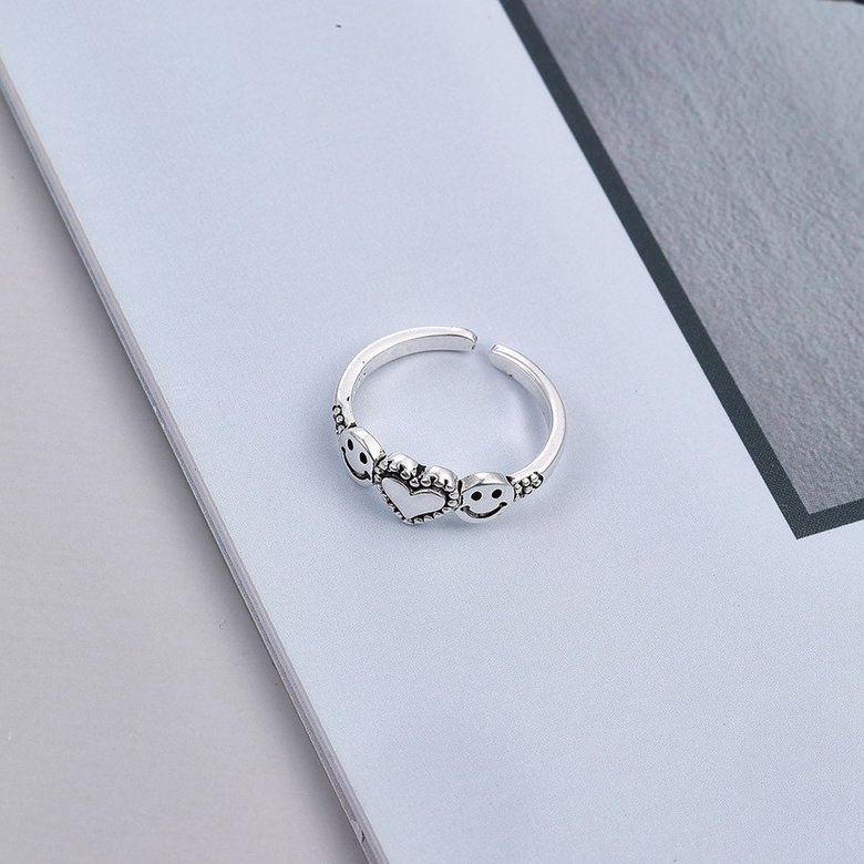 Wholesale Cheap Be careful with a small ring with a smile VGR078 1