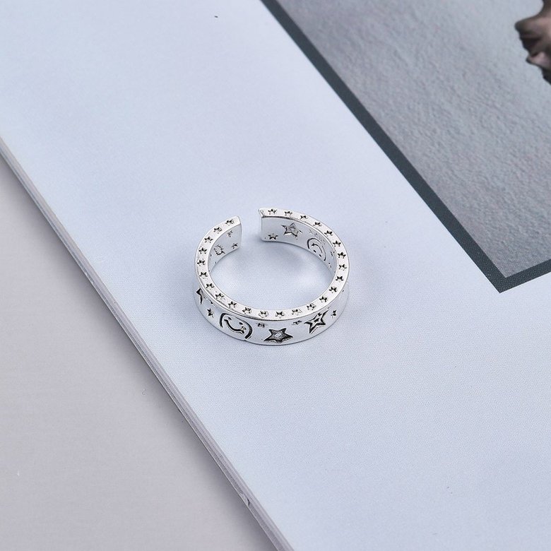 Wholesale Cheap Star smile ring with adjustable opening VGR081 0