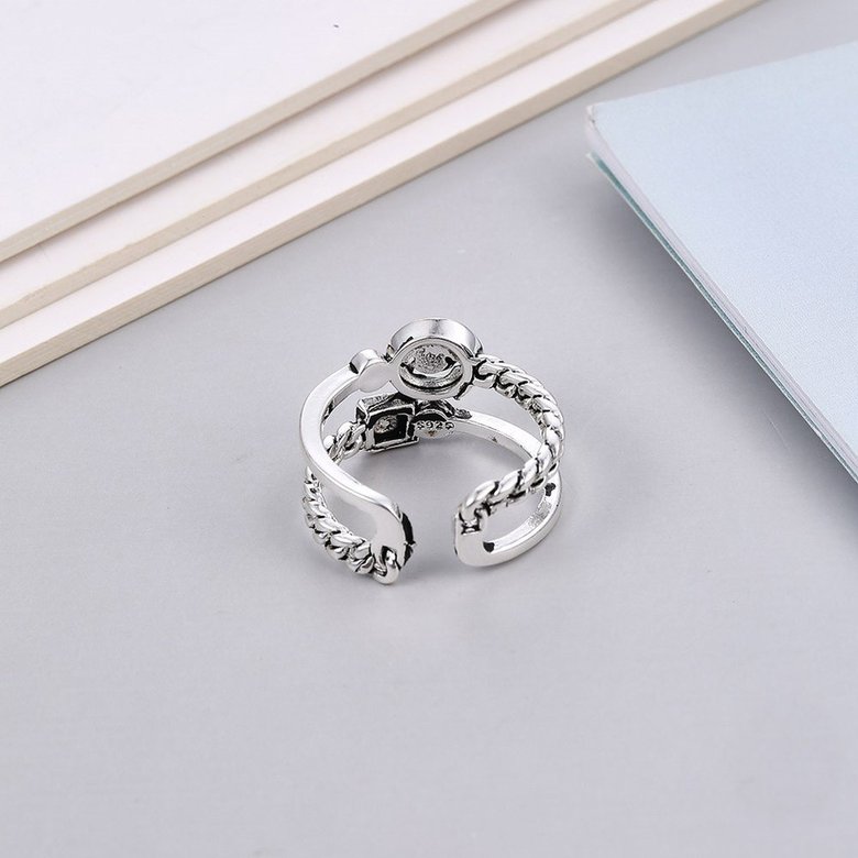 Wholesale Cheap Opening adjustable smile ring from china VGR082 0