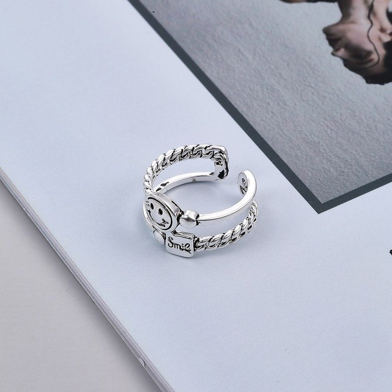 Wholesale Cheap Opening adjustable smile ring from china VGR082 1