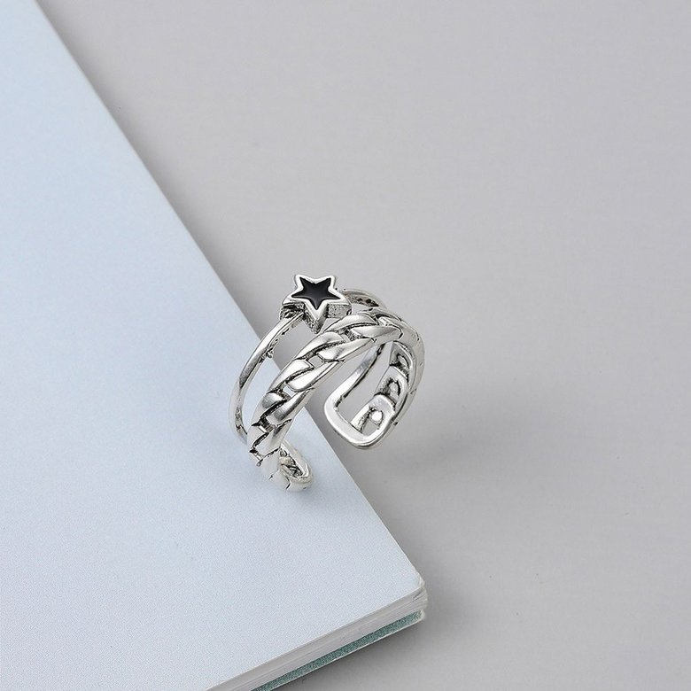 Wholesale Cheap Small Vintage Ring with adjustable opening from china VGR089 1