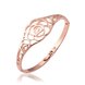 Wholesale Romantic Rose Gold Figure Bangle&Cuff TGGPBL109