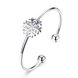 Wholesale Fashion Silver Round Bangle&Cuff TGSPBL035