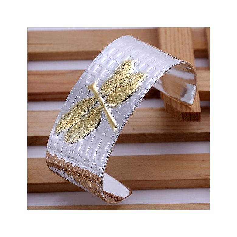 Wholesale Trendy Silver Insect Bangle&Cuff TGSPBL005