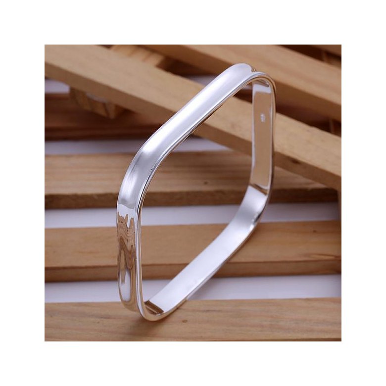 Wholesale Trendy Silver Figure Bangle&Cuff TGSPBL062