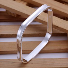 Wholesale Trendy Silver Figure Bangle&Cuff TGSPBL062