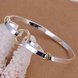 Wholesale Classic Silver Round Bangle&Cuff TGSPBL073