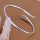 Wholesale Trendy Silver Animal Bangle&Cuff TGSPBL085