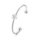 Wholesale Classic Silver Plant Bangle&Cuff TGSPBL150