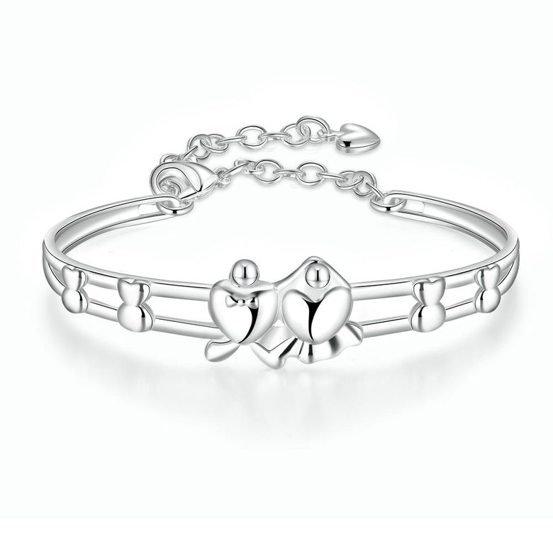 Wholesale Trendy Silver Animal Bangle&Cuff TGSPBL167