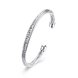 Wholesale Trendy Silver Round Bangle&Cuff TGSPBL043