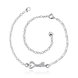 Wholesale Romantic Silver Key Anklets TGAKL023