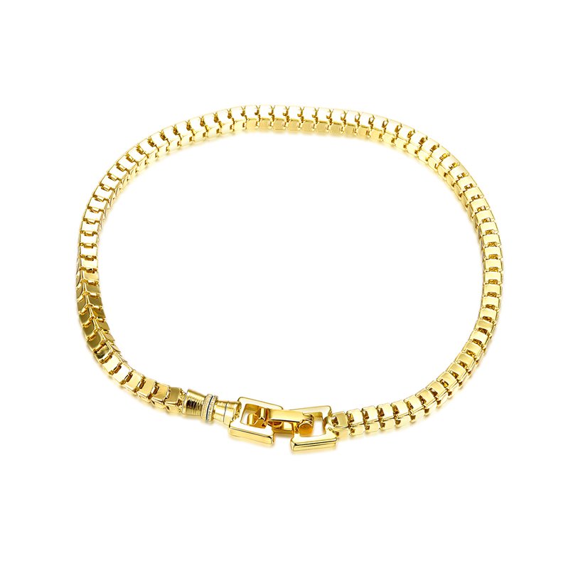 Wholesale Trendy Antique Gold Round Bracelet TGGPB042