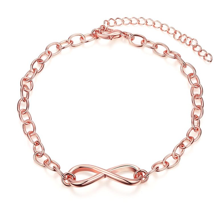 Wholesale Classic Rose Gold Geometric Bracelet TGGPB142