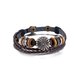 Wholesale Trendy Antique Silver Round Bracelet TGLEB095