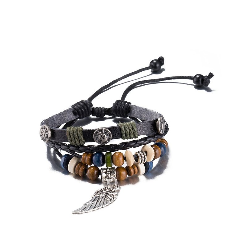 Wholesale Trendy Antique Silver Animal Bracelet TGLEB179