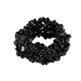 Wholesale Vintage Geometric Black Crystal Bracelet TGNSB005