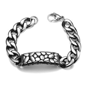 Wholesale Punk 316L stainless steel Geometric Bracelet TGSMB026