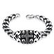 Wholesale Punk 316L stainless steel Cross Bracelet TGSMB043