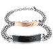 Wholesale 2018 New Fashion Stainless Steel Couples BraceletLovers TGSMB004