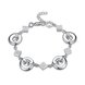Wholesale Trendy Silver Round Bracelet TGSPB169