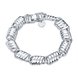 Wholesale Classic Silver Spring chains Lock Bracelet TGSPB218