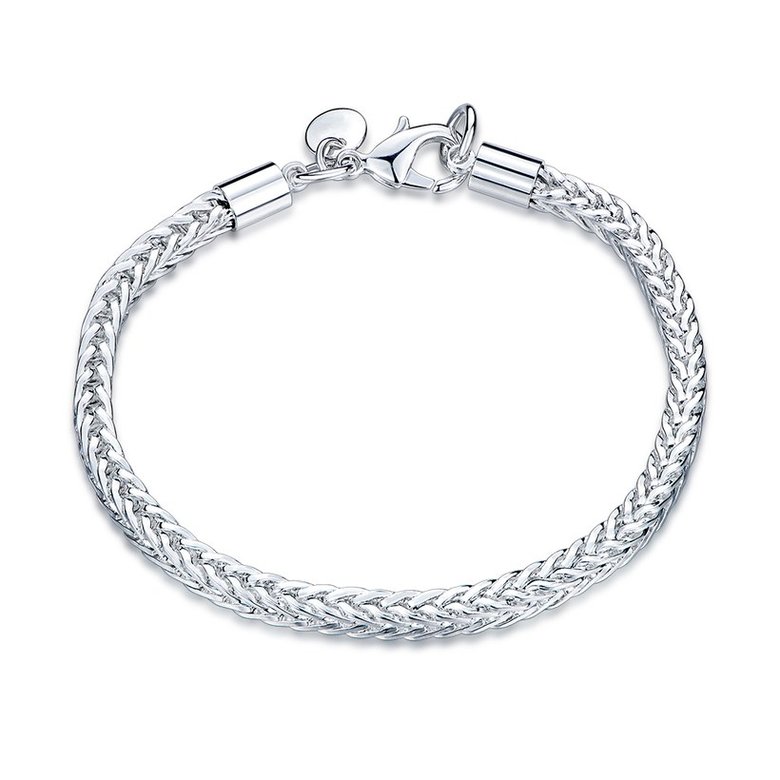 Wholesale Round Fashion Silver Bracelet TGSPB297