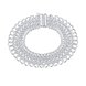 Wholesale Romantic Silver Round Bracelet TGSPB354