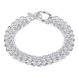 Wholesale Classic Silver Round Bracelet TGSPB362