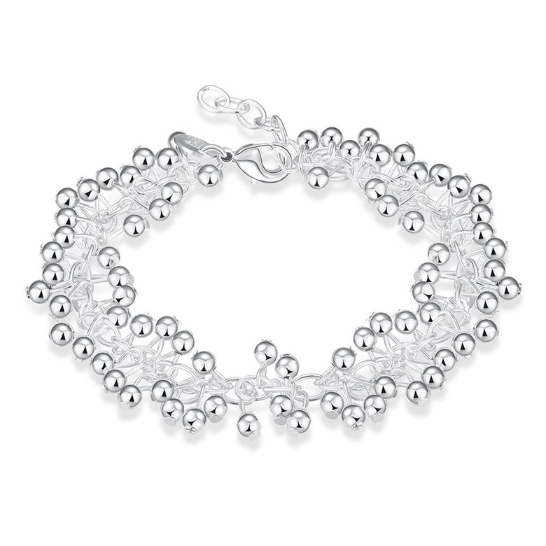 Wholesale Classic Silver Ball Bracelet TGSPB364