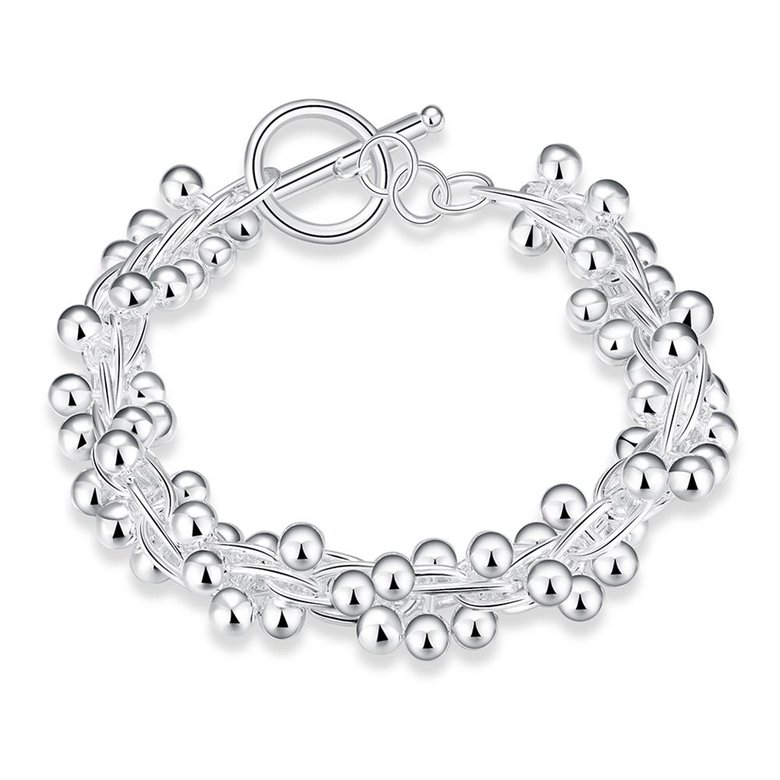 Wholesale Classic Silver Ball Bracelet TGSPB366