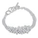 Wholesale Romantic Silver Ball Bracelet TGSPB385