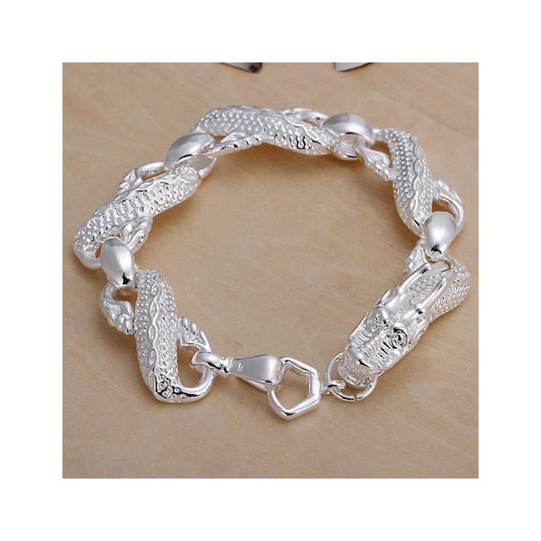 Wholesale Romantic Silver Animal Bracelet TGSPB396