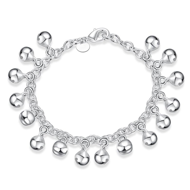 Wholesale Romantic Silver Ball Bracelet TGSPB409