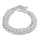Wholesale Romantic Silver Round Bracelet TGSPB412