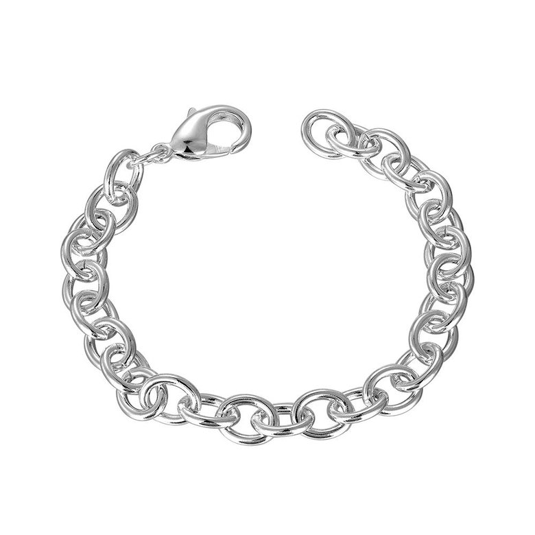 Wholesale Trendy Silver Round Bracelet TGSPB040