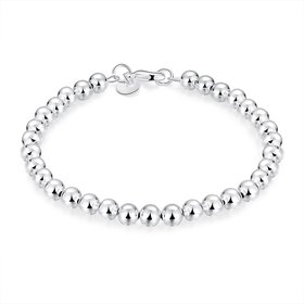 Wholesale Classic Silver Ball Bracelet TGSPB069