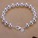 Wholesale Romantic Silver Ball Bracelet TGSPB089