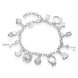 Wholesale Classic Silver Cross Bracelet TGSPB102