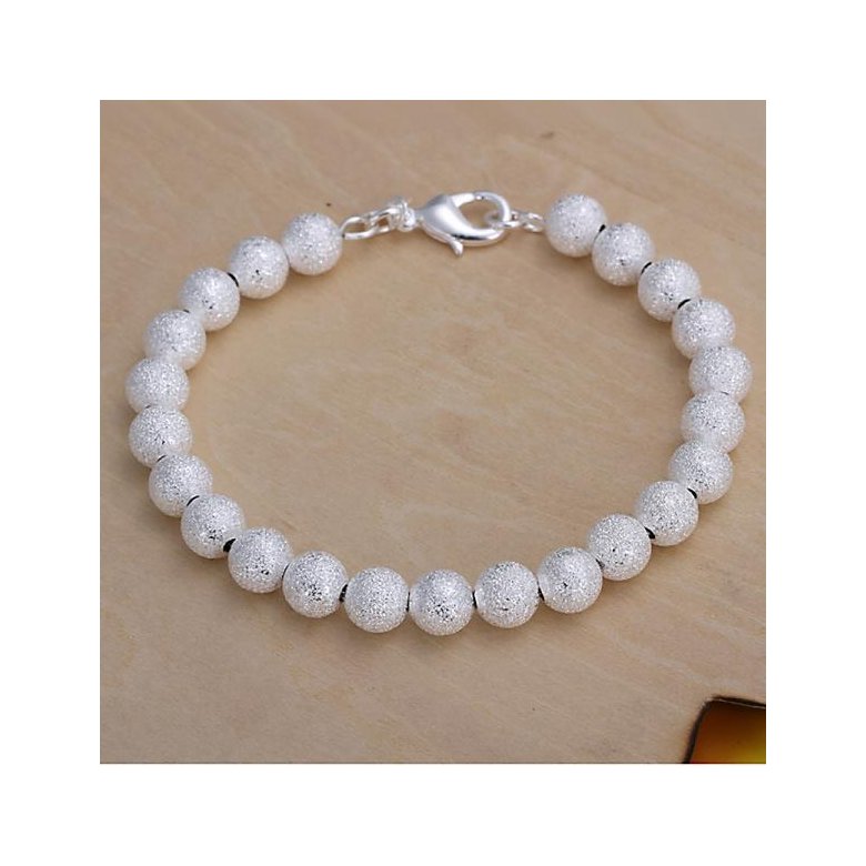 Wholesale Romantic Silver Ball Bracelet TGSPB105