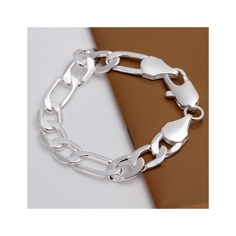 Wholesale Romantic Silver Round Bracelet TGSPB118