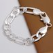 Wholesale Romantic Silver Round Bracelet TGSPB118