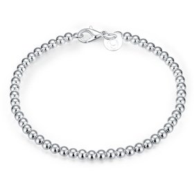 Wholesale Classic Silver Ball Bracelet TGSPB138