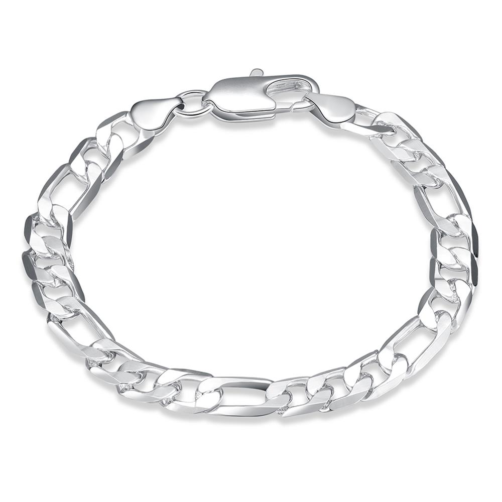 Wholesale Trendy Silver Round Bracelet TGSPB140