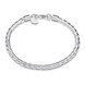 Wholesale Romantic Silver Round Bracelet TGSPB149